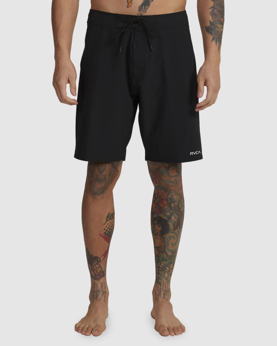 Rvca Va Trunk Solid Black. Rvca Boardshorts - Elastic Waist in Mens Boardshorts - Elastic Waist & Mens Shorts. Code: UVYBS00146