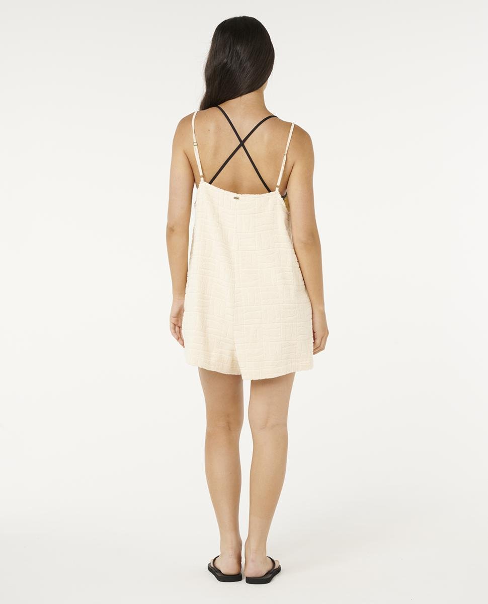 Rip Curl Aloha State Terry Romper Off White. Rip Curl Dresses in Womens Dresses & Womens Skirts, Dresses & Jumpsuits. Code: 01EWRO