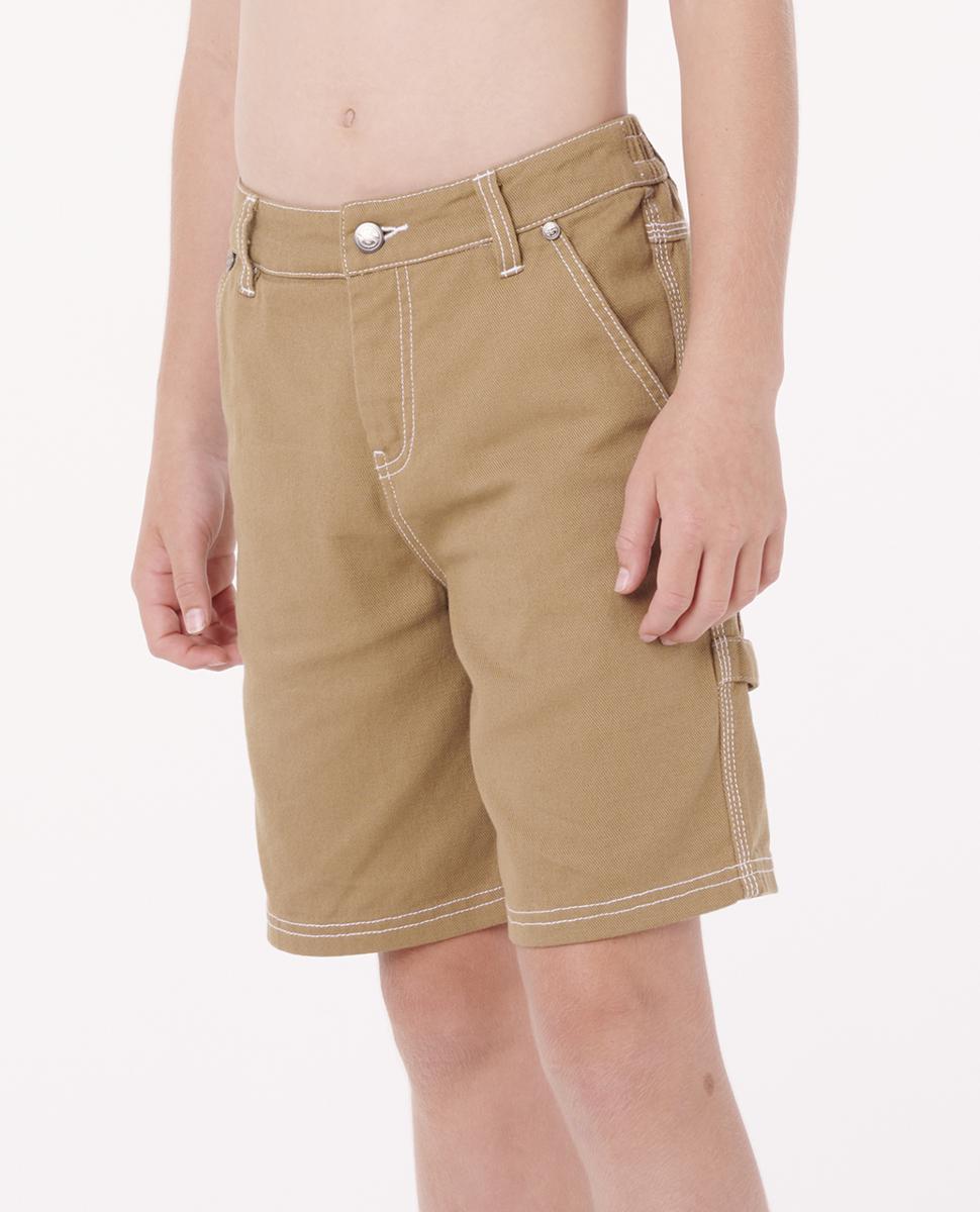 Rip Curl Hyped Twill Short - Boy Dark Khaki. Rip Curl Walkshorts - Fitted Waist in Boys Walkshorts - Fitted Waist & Boys Shorts. Code: 01HBWS