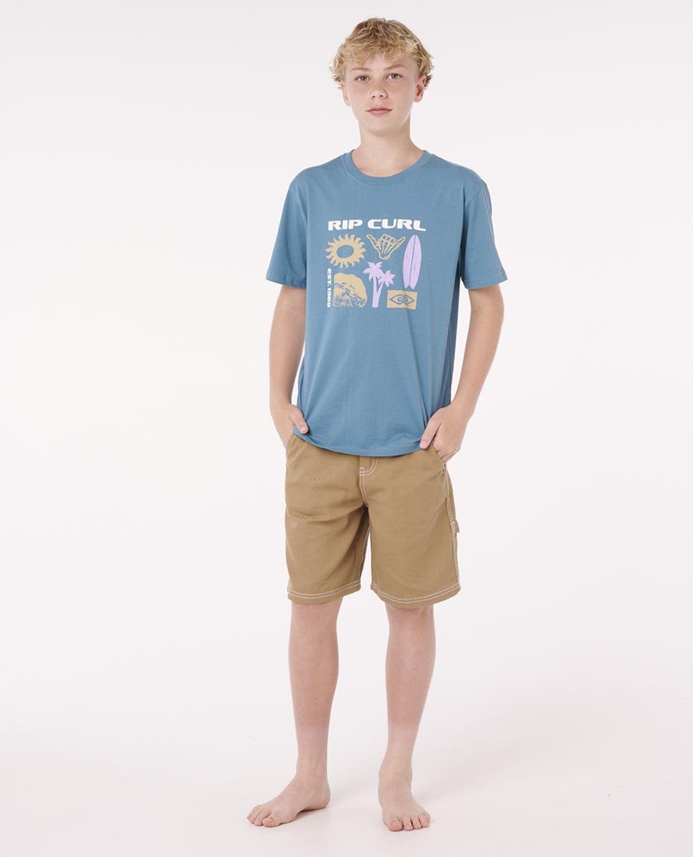 Rip Curl Hyped Twill Short - Boy Dark Khaki. Rip Curl Walkshorts - Fitted Waist in Boys Walkshorts - Fitted Waist & Boys Shorts. Code: 01HBWS