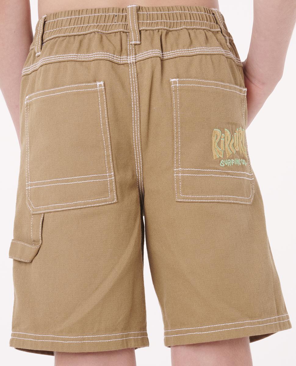 Rip Curl Hyped Twill Short - Boy Dark Khaki. Rip Curl Walkshorts - Fitted Waist in Boys Walkshorts - Fitted Waist & Boys Shorts. Code: 01HBWS