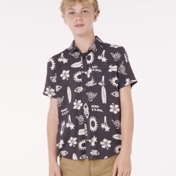 Rip Curl Island Paradiso Shirt -boys Washed Black. Rip Curl Shirts - Short Sleeve in Boys Shirts - Short Sleeve & Boys Shirts. Code: 01VBSH