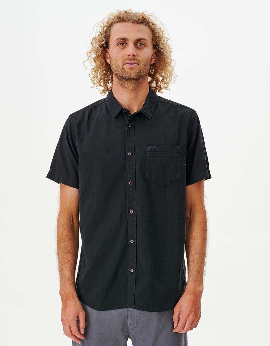 Rip Curl Classic Surf Washed S/s S Black. Rip Curl Shirts - Short Sleeve in Mens Shirts - Short Sleeve & Mens Shirts. Code: 042MSH