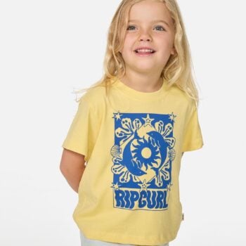 Rip Curl Sun Swell Dolphin Tee-gir Banana. Rip Curl Tees in Toddler Girls Tees & Toddler Girls T-shirts & Singlets. Code: 04NJTE
