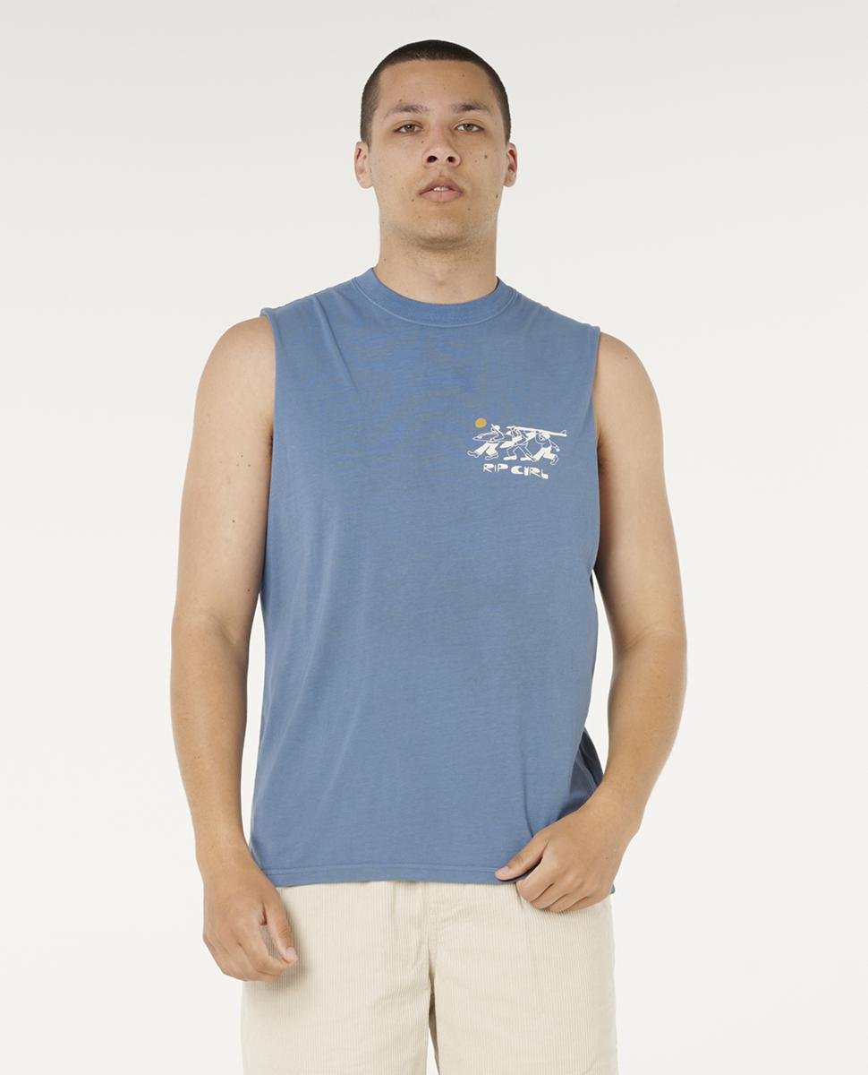 Rip Curl Aots Ty Williams Journey Bluefin. Rip Curl Tees in Mens Tees & Mens T-shirts & Singlets. Code: 0V2MTE