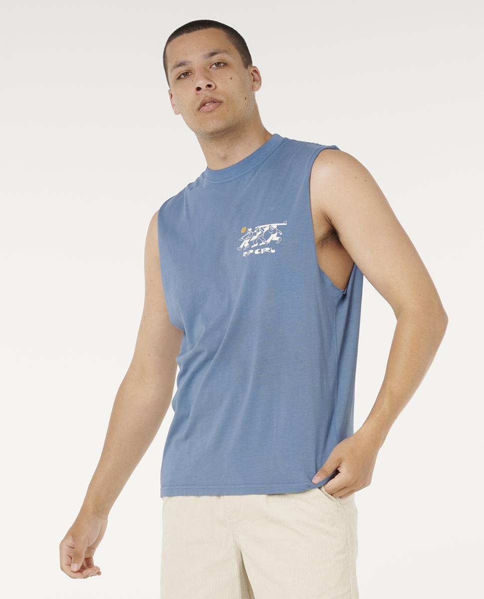 Rip Curl Aots Ty Williams Journey Bluefin. Rip Curl Tees in Mens Tees & Mens T-shirts & Singlets. Code: 0V2MTE