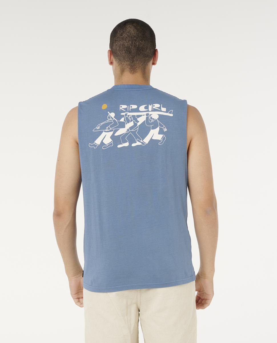 Rip Curl Aots Ty Williams Journey Bluefin. Rip Curl Tees in Mens Tees & Mens T-shirts & Singlets. Code: 0V2MTE
