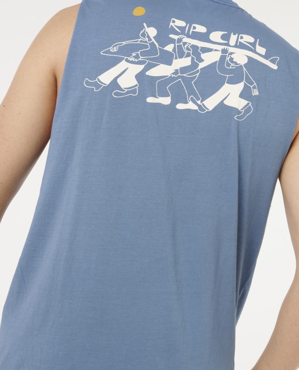 Rip Curl Aots Ty Williams Journey Bluefin. Rip Curl Tees in Mens Tees & Mens T-shirts & Singlets. Code: 0V2MTE