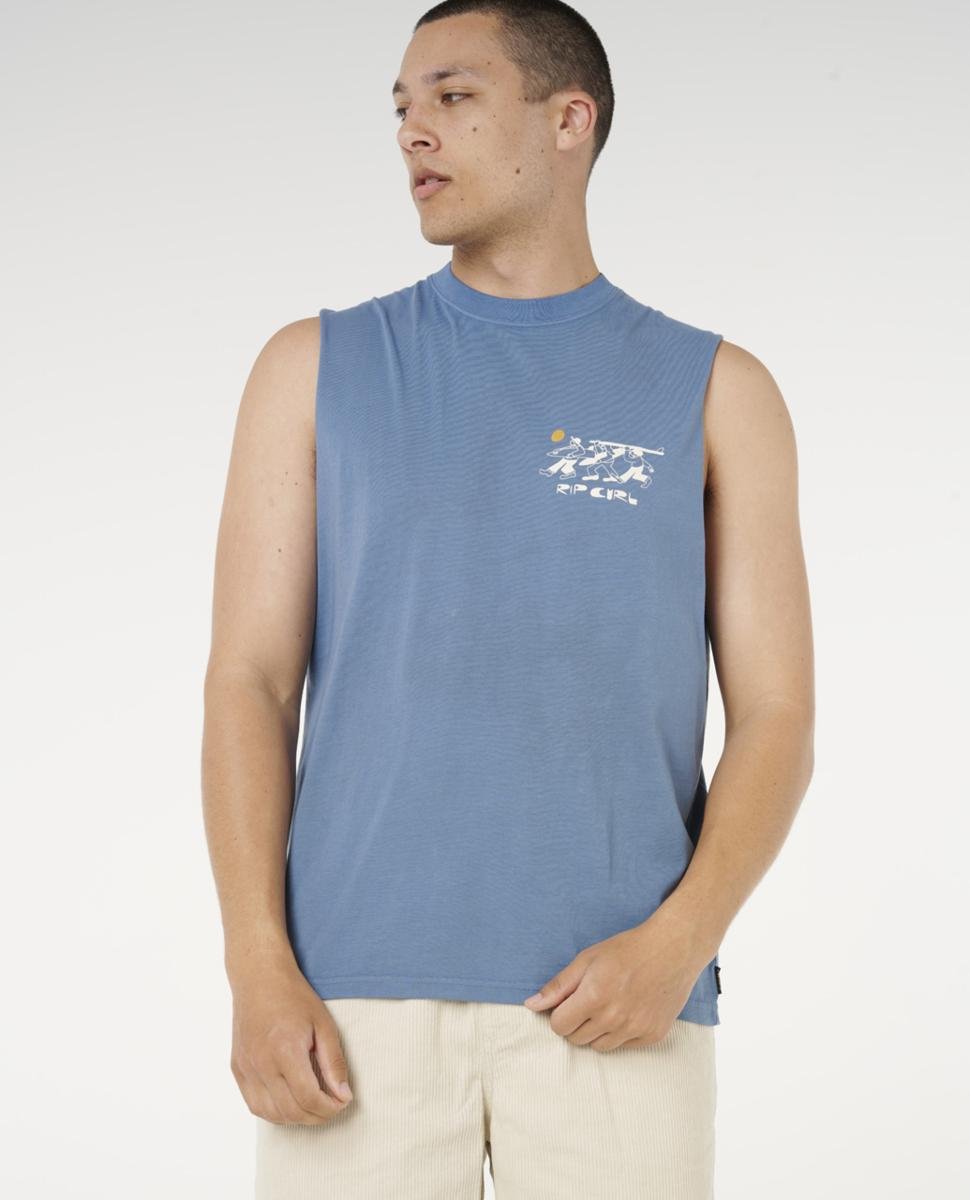 Rip Curl Aots Ty Williams Journey Bluefin. Rip Curl Tees in Mens Tees & Mens T-shirts & Singlets. Code: 0V2MTE