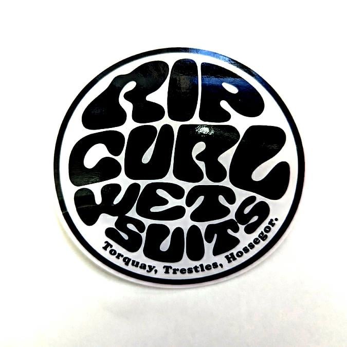 Rip Curl Logo Stickers White. Rip Curl Stickers in Generic Stickers & Generic Accessories. Code: 132MUT