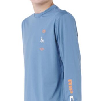 Rip Curl Island Paradiso Upf L/s-b Storm Blue. Rip Curl Rashvests in Boys Rashvests & Boys Wetsuits. Code: 133BRV