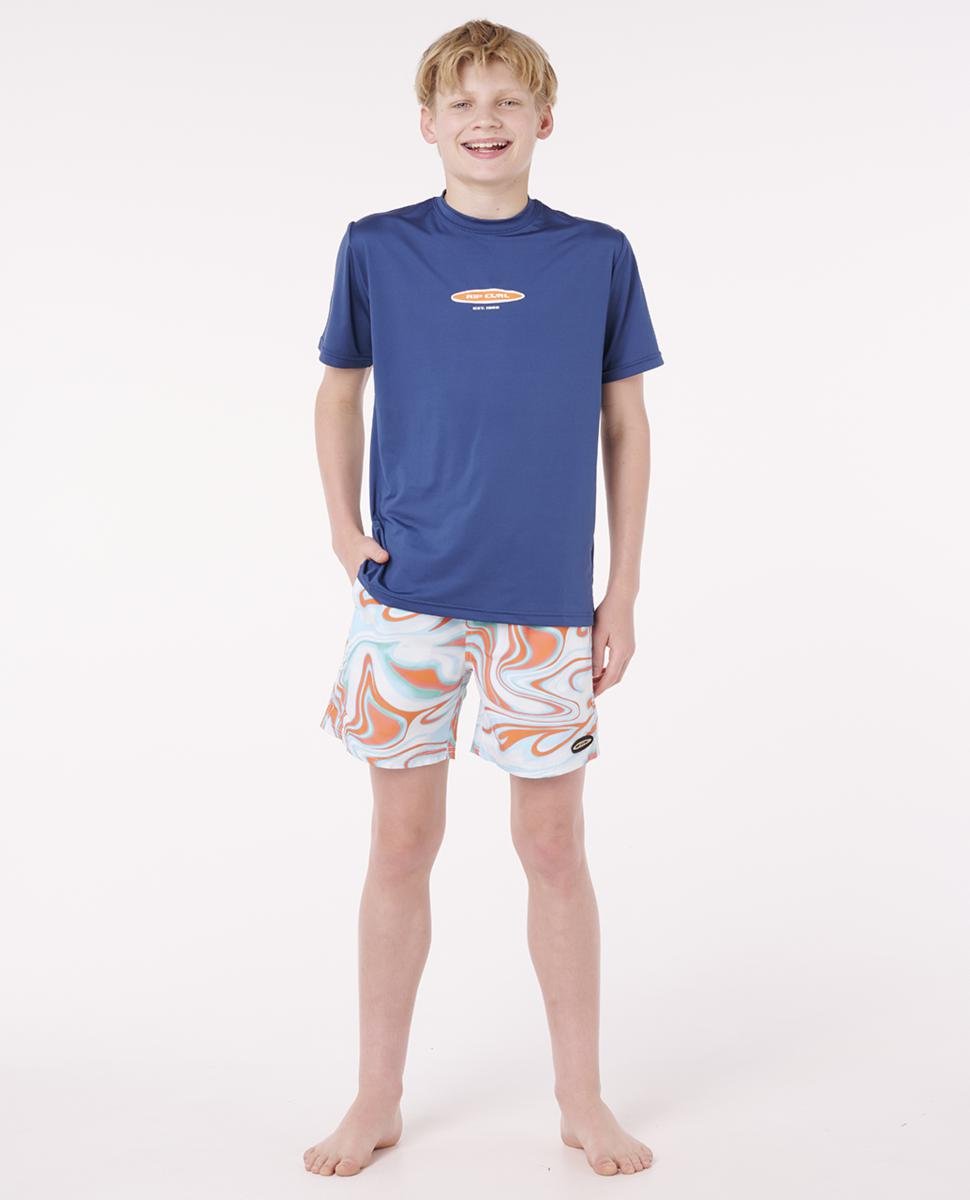 Rip Curl Island Paradiso Upf S/s-b Light Navy. Rip Curl Rashvests in Boys Rashvests & Boys Wetsuits. Code: 134BRV