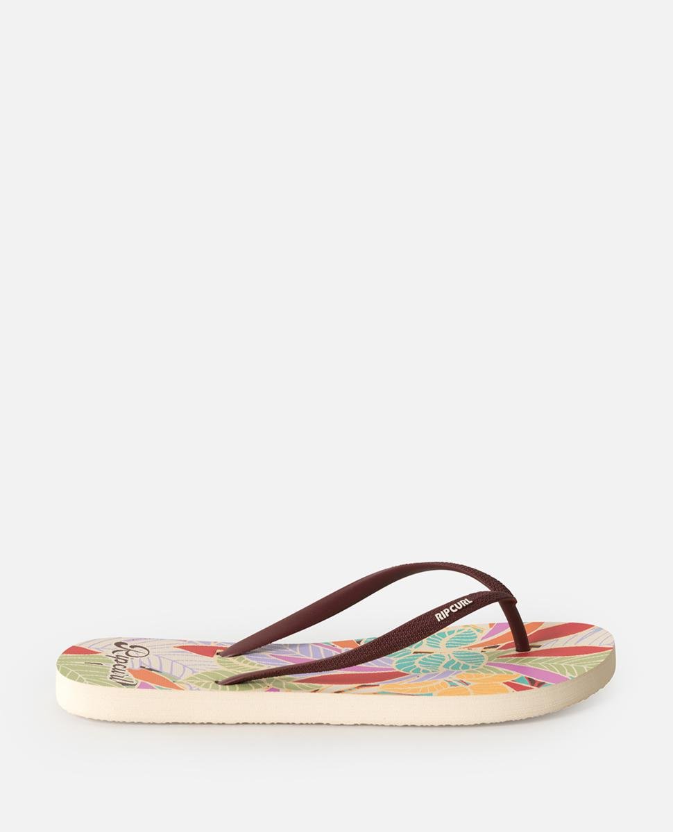 Rip Curl Mixed Bloom Open Toe Thongs Dark Chocolate. Rip Curl Thongs in Womens Thongs & Womens Footwear. Code: 174WOT