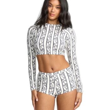 Billabong Wave Watcher Crop Ls Rg White/black. Billabong Swimwear - Separates in Womens Swimwear - Separates & Womens Swimwear. Code: 24O033503
