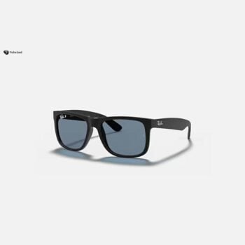 Ray Ban Sunglasses Justin Rubber Blk Blu Plr Black W Blue Polar. Ray Ban Sunglasses Sunglasses in Mens Sunglasses & Mens Eyewear. Code: 41656222V
