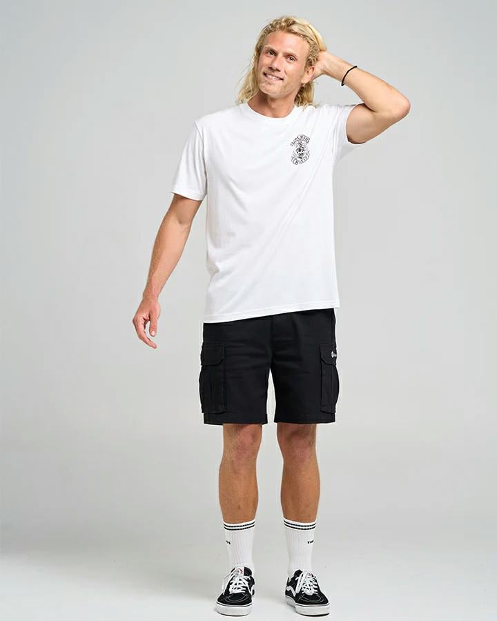 The Mad Hueys Sailor Anchor Ss Tee White. The Mad Hueys Tees in Mens Tees & Mens T-shirts & Singlets. Code: 425M01002