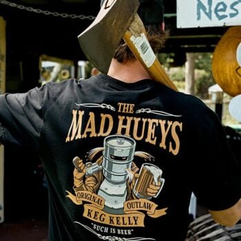 The Mad Hueys Such Is Beer Ss Tee Black. The Mad Hueys Tees in Mens Tees & Mens T-shirts & Singlets. Code: 425M01017