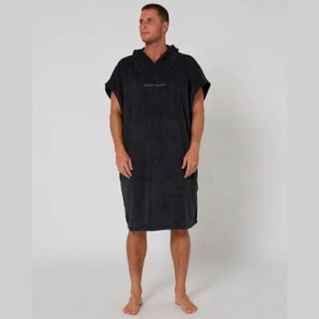 Ocean And Earth Mens Gringo Hoode Towel Dull Black. Ocean And Earth Towels - Hooded in Mens Towels - Hooded & Mens Accessories. Code: AMTW17
