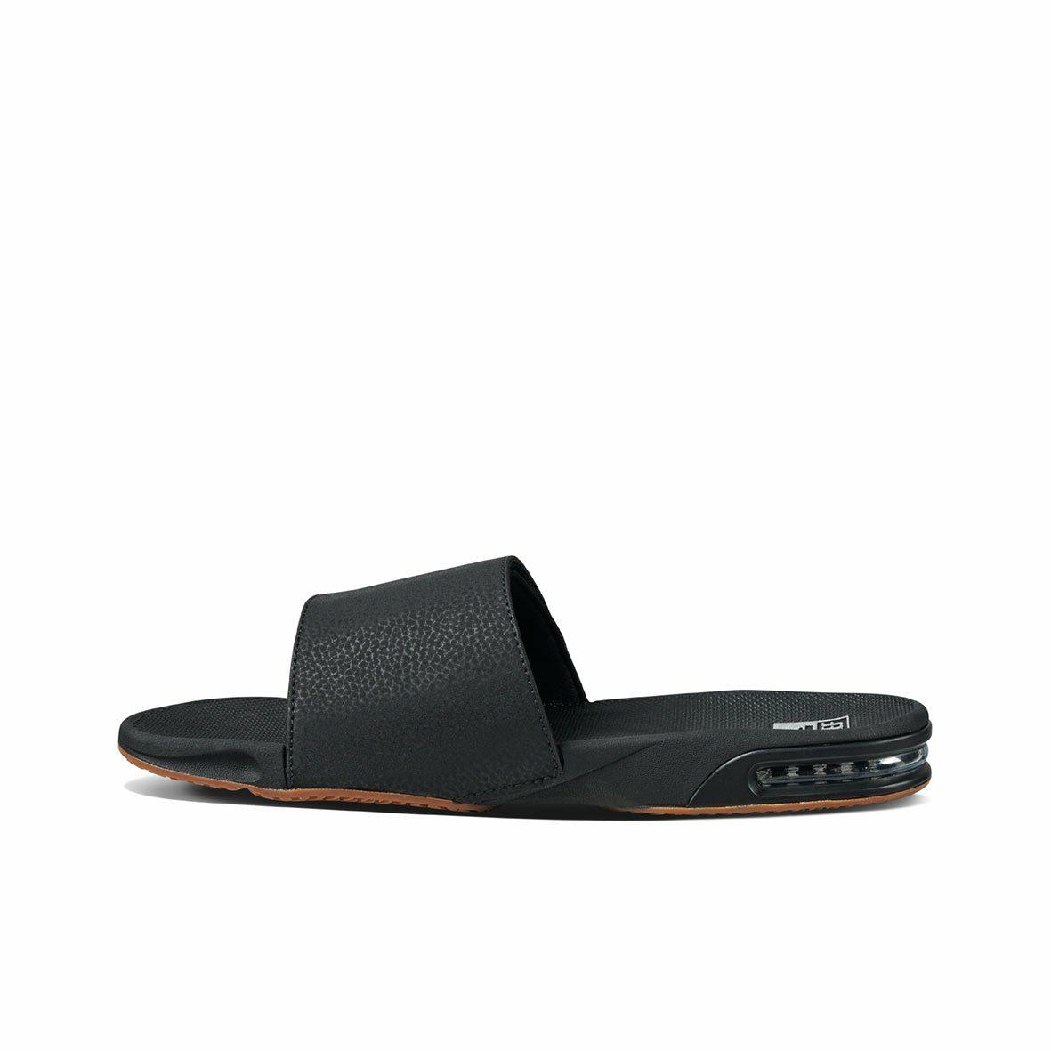 Reef Fanning Slide Black Silver. Reef Sandals in Mens Sandals & Mens Footwear. Code: CI3632
