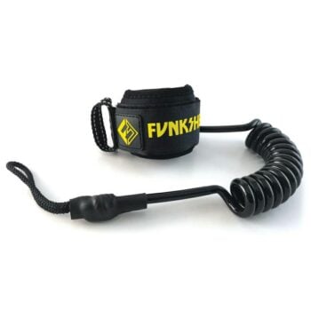 Funkshen Funksen Single Swiv Wrist Yellow Black. Funkshen Bodyboard Leash in Boardsports Bodyboard Leash & Boardsports Accessories. Code: FSWL