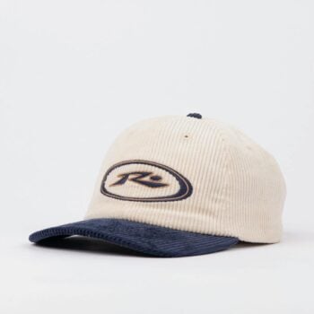 Rusty Orbit Cord 6 Panel Cap Navy Blue. Rusty Hats & Caps in Mens Hats & Caps & Mens Headwear. Code: HCM1075