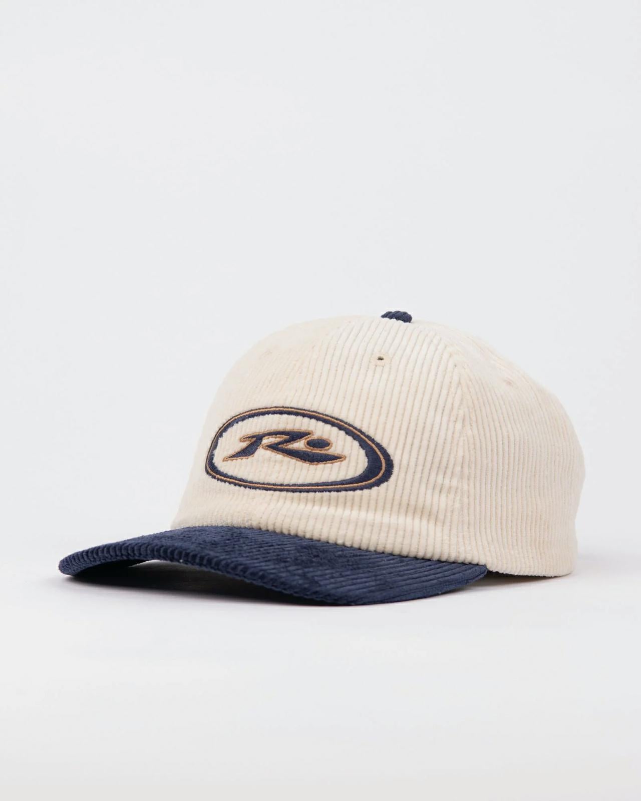 Rusty Orbit Cord 6 Panel Cap Navy Blue. Rusty Hats & Caps in Mens Hats & Caps & Mens Headwear. Code: HCM1075
