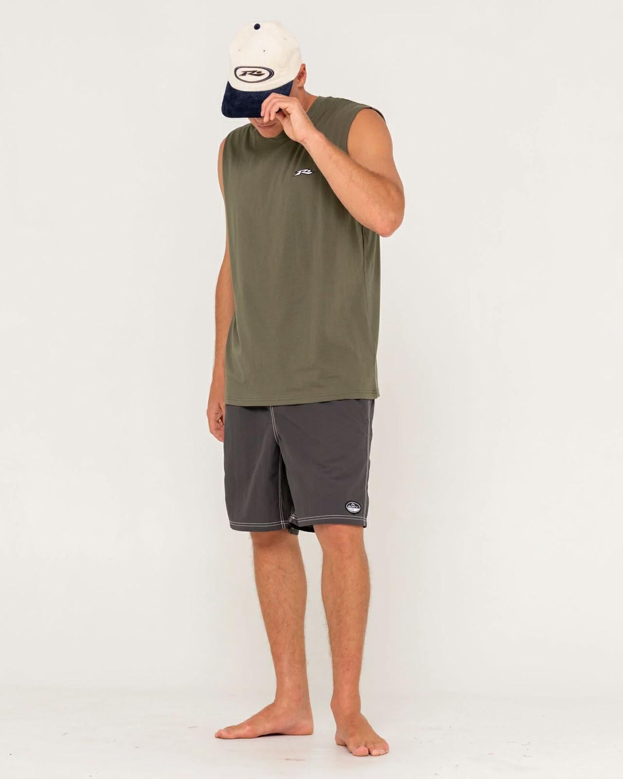 Rusty Orbit Cord 6 Panel Cap Navy Blue. Rusty Hats & Caps in Mens Hats & Caps & Mens Headwear. Code: HCM1075