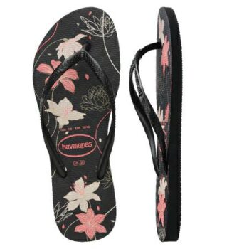 Havaianas Slim Organic Blk Drk Rose Black Dark Ash Rose. Havaianas Thongs in Womens Thongs & Womens Footwear. Code: HSPO775PF