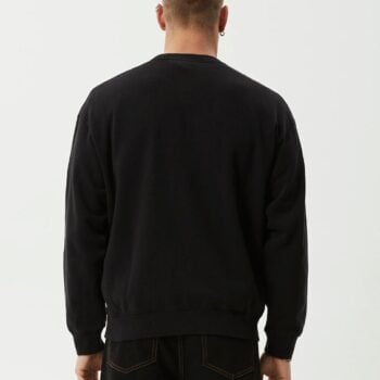 Afends Surf Or Fly Crew Black. Afends Sweats in Mens Sweats & Mens Jackets, Jumpers & Knits. Code: M252503
