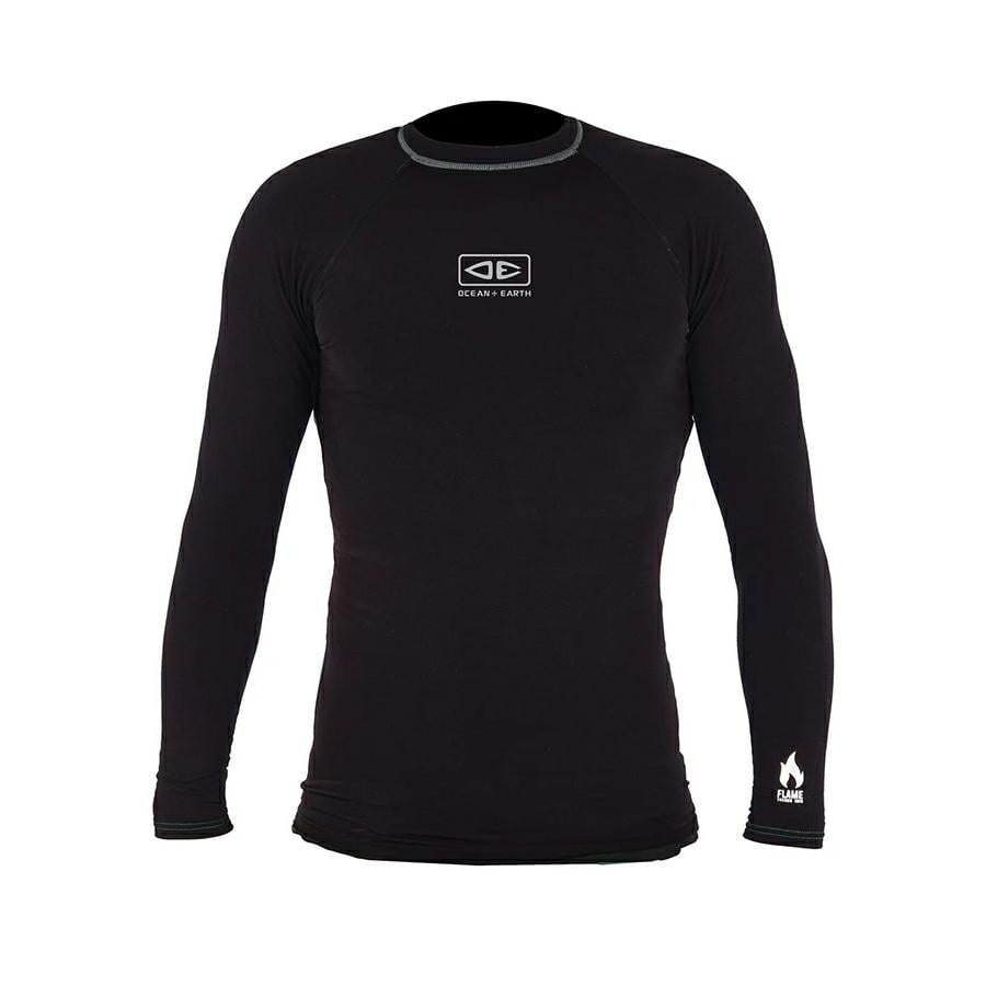 Ocean And Earth Flame Thermo Ls Boys Black. Ocean And Earth Rashvests in Boys Rashvests & Boys Wetsuits. Code: SBRS26