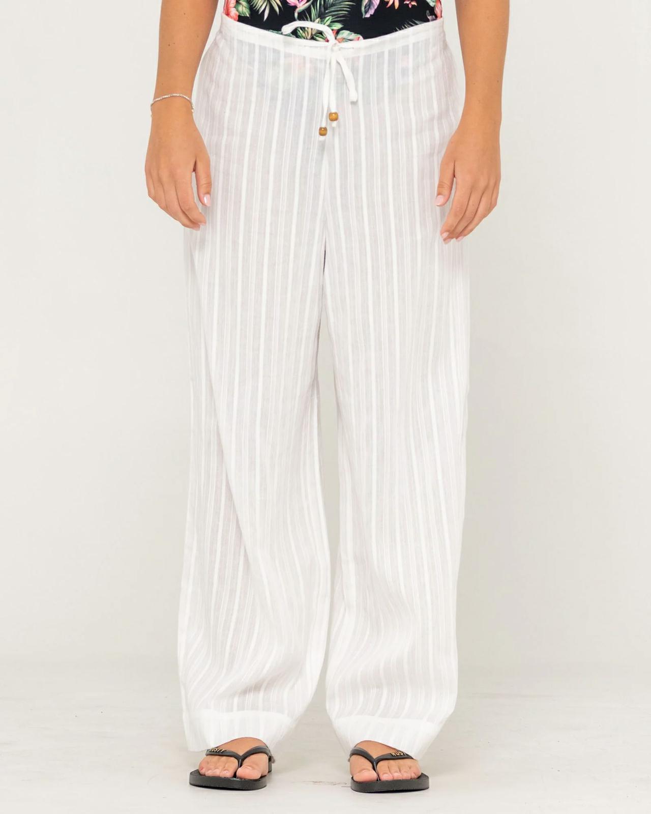 Rusty Cici Sheer Beach Pant White. Rusty Pants in Womens Pants & Womens Pants & Jeans. Code: SCL0447