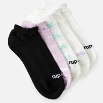 Rip Curl Women`s Ankle Sock - 5 Pack Multico. Rip Curl Socks, Underwear, Pyjamas in Womens Socks, Underwear, Pyjamas & Womens Footwear. Code: 005WSO
