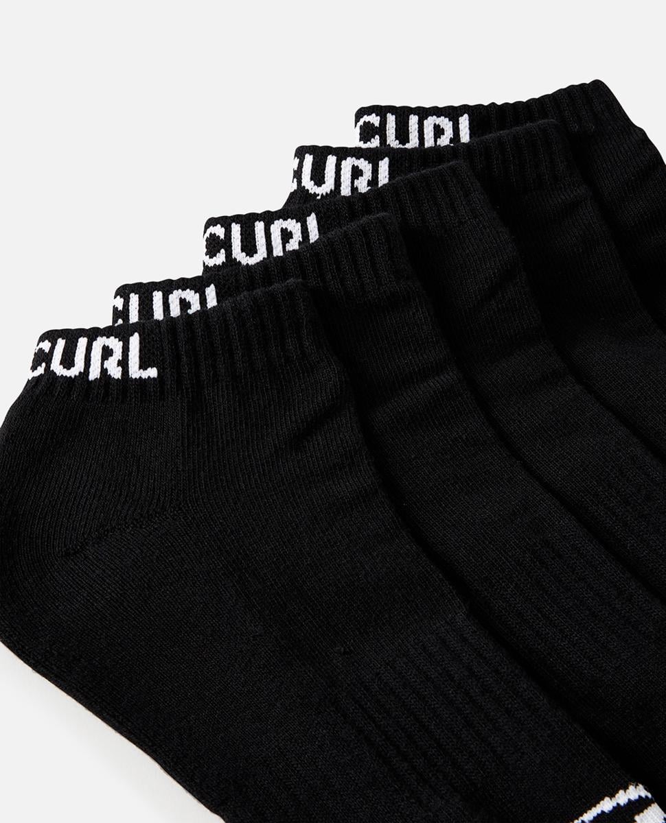 Rip Curl Men`s Brand Ankle Sock - 5 Pack Black. Rip Curl Socks, Underwear, Pyjamas in Mens Socks, Underwear, Pyjamas & Mens Footwear. Code: 006MSO
