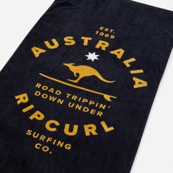 Rip Curl Sunstash Beach Towel Black/gold. Rip Curl Towels in Mens Towels & Mens Accessories. Code: 013MTO