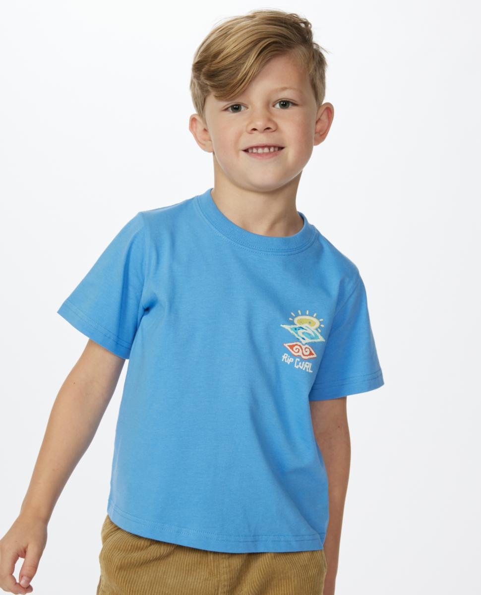 Rip Curl Icons Of Shred Tee -boy Gnaraloo Blue. Rip Curl Tees in Toddlers Tees & Toddlers T-shirts & Singlets. Code: 016TTE
