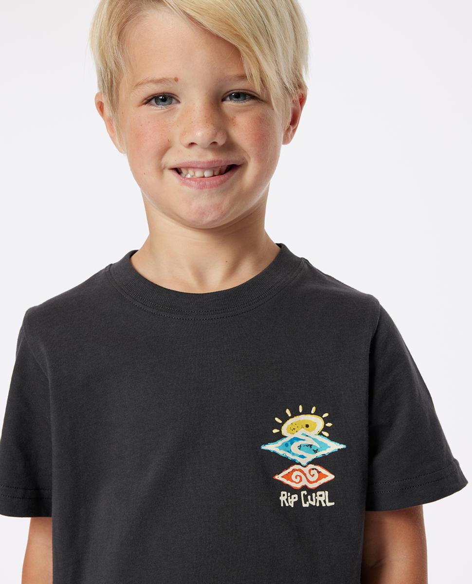 Rip Curl Icons Of Shred Tee -boy Washed Black. Rip Curl Tees in Toddlers Tees & Toddlers T-shirts & Singlets. Code: 016TTE