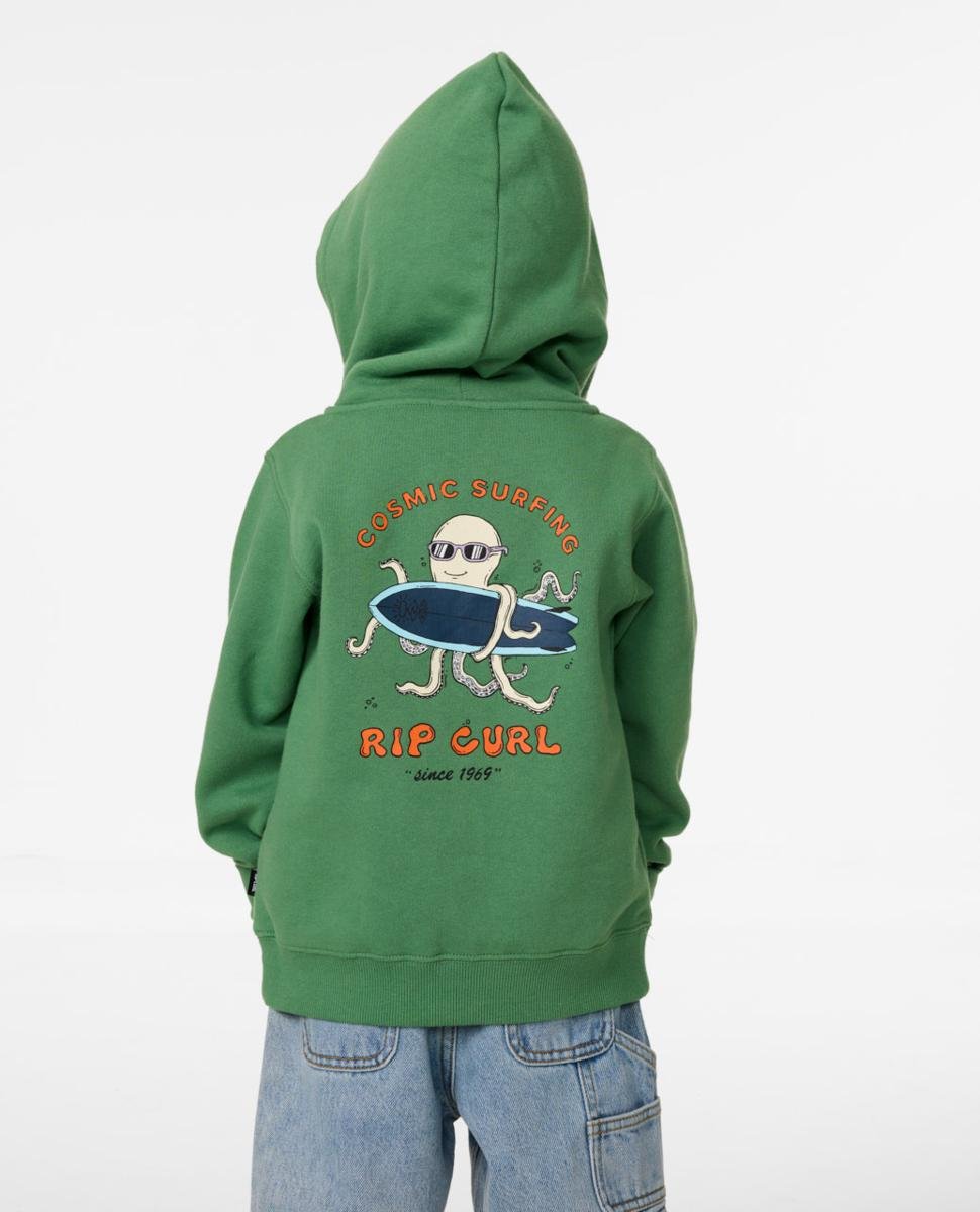 Rip Curl Cosmic Surfing Z/t Hood - Grass Green. Rip Curl Hoodies in Toddlers Hoodies & Toddlers Jackets, Jumpers & Knits. Code: 01BTFL