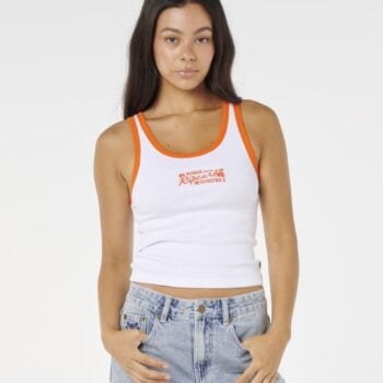 Rip Curl Aloha State Tank Optical White. Rip Curl Singlets & Tanks in Womens Singlets & Tanks & Womens T-shirts & Singlets. Code: 0KZWTE