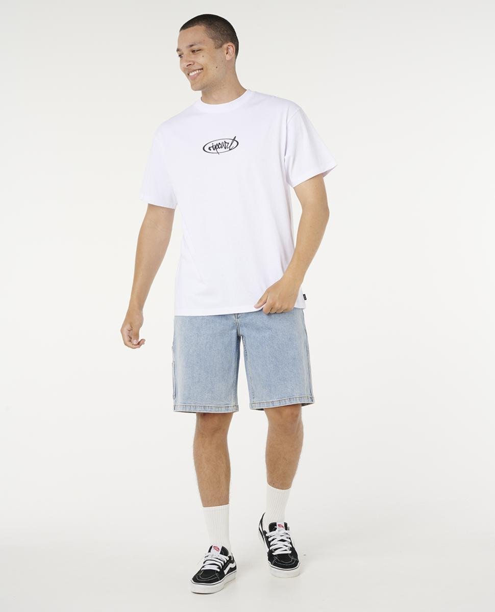 Rip Curl Rip Script Tee White. Rip Curl Tees in Mens Tees & Mens T-shirts & Singlets. Code: 0SRMTE