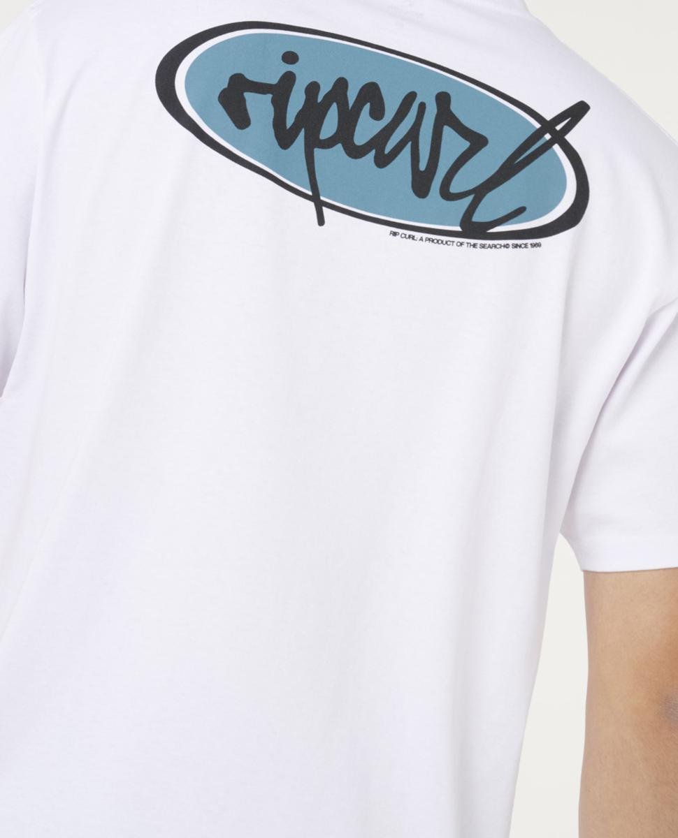 Rip Curl Rip Script Tee White. Rip Curl Tees in Mens Tees & Mens T-shirts & Singlets. Code: 0SRMTE