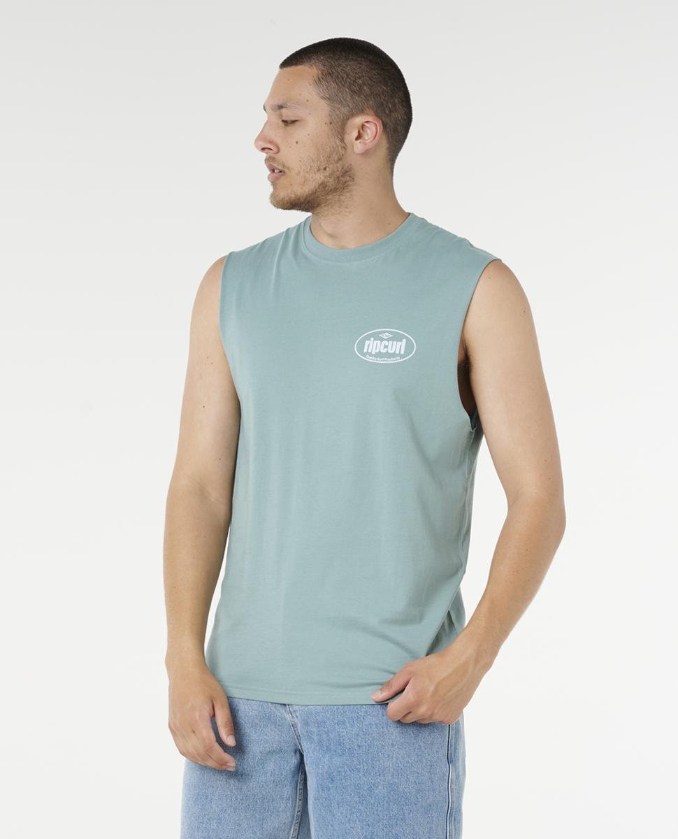 Rip Curl Everyday Muscle Blue Lagoon. Rip Curl Singlets & Tanks in Mens Singlets & Tanks & Mens T-shirts & Singlets. Code: 0V1MTE