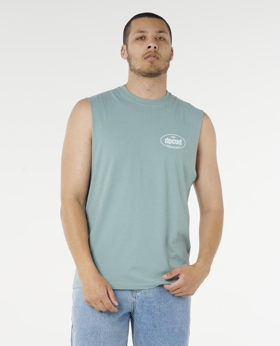 Rip Curl Everyday Muscle Blue Lagoon. Rip Curl Singlets & Tanks in Mens Singlets & Tanks & Mens T-shirts & Singlets. Code: 0V1MTE