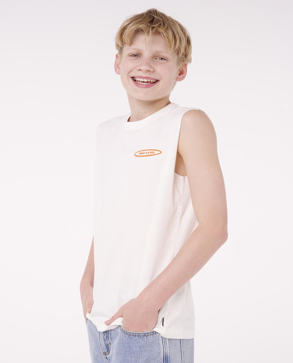 Rip Curl Island Paradiso Muscle -b Bone. Rip Curl Singlets & Tanks in Boys Singlets & Tanks & Boys T-shirts & Singlets. Code: 12RBTE
