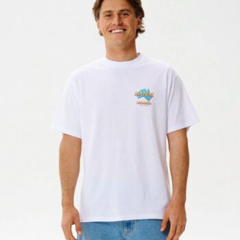 Rip Curl Aus Map Desto Tee White. Rip Curl Tees in Mens Tees & Mens T-shirts & Singlets. Code: 13EMTE