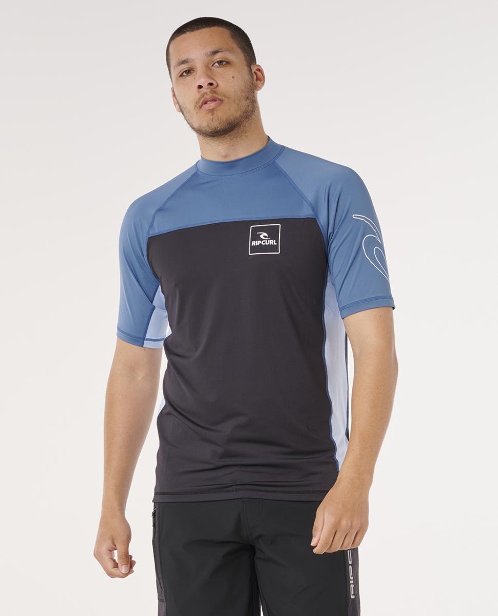 Rip Curl Drive Upf S/s Bluefin. Rip Curl Rashvests in Mens Rashvests & Mens Wetsuits. Code: 16AMRV