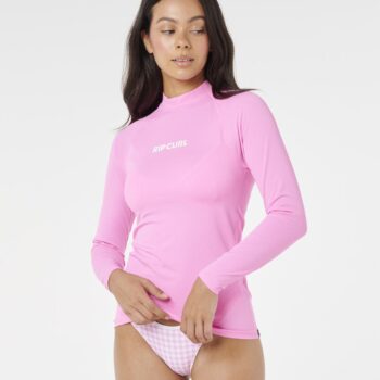 Rip Curl Classic Surf Ls Upf Rashg Light Pink. Rip Curl Rashvests in Womens Rashvests & Womens Wetsuits. Code: 17MWRV