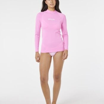 Rip Curl Classic Surf Long Sleeve Uv Rash Vest Light Pink. Rip Curl Rashvests in Womens Rashvests & Womens Wetsuits. Code: 17MWRV