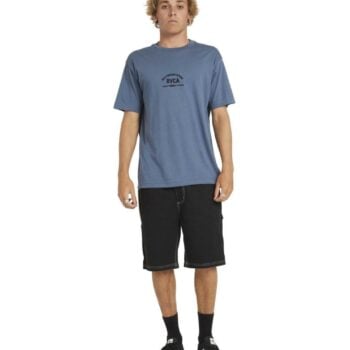 Rvca Textfull Ss Vintage Navy. Rvca Tees in Mens Tees & Mens T-shirts & Singlets. Code: 23A354551