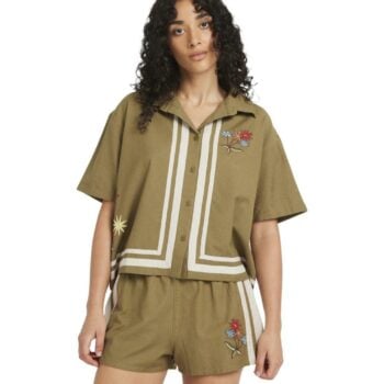 Rvca Mel G Ss Olive. Rvca Knitwears in Womens Knitwears & Womens Jackets, Jumpers & Knits. Code: 23B044511
