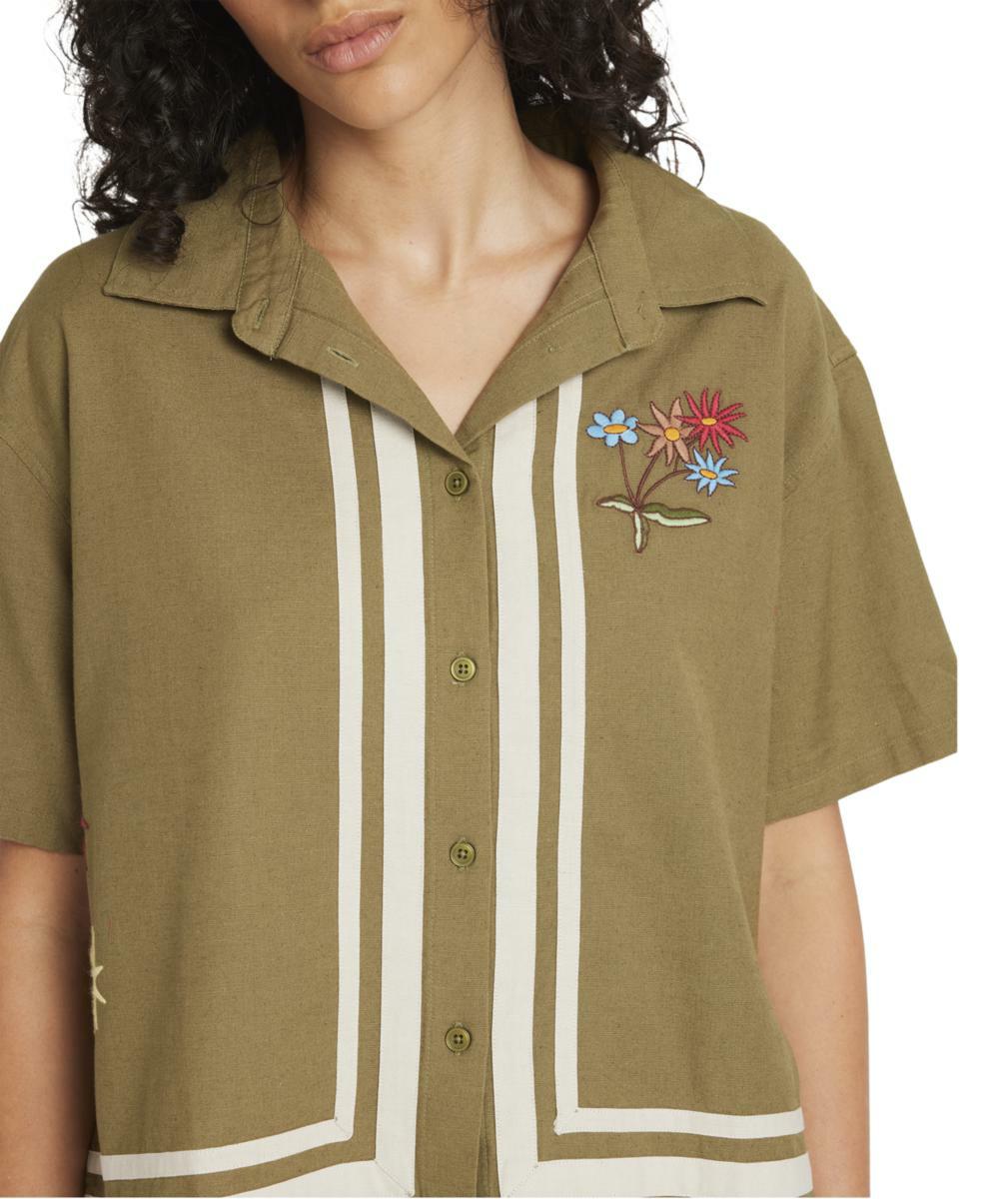 Rvca Mel G Ss Olive. Rvca Knitwears in Womens Knitwears & Womens Jackets, Jumpers & Knits. Code: 23B044511